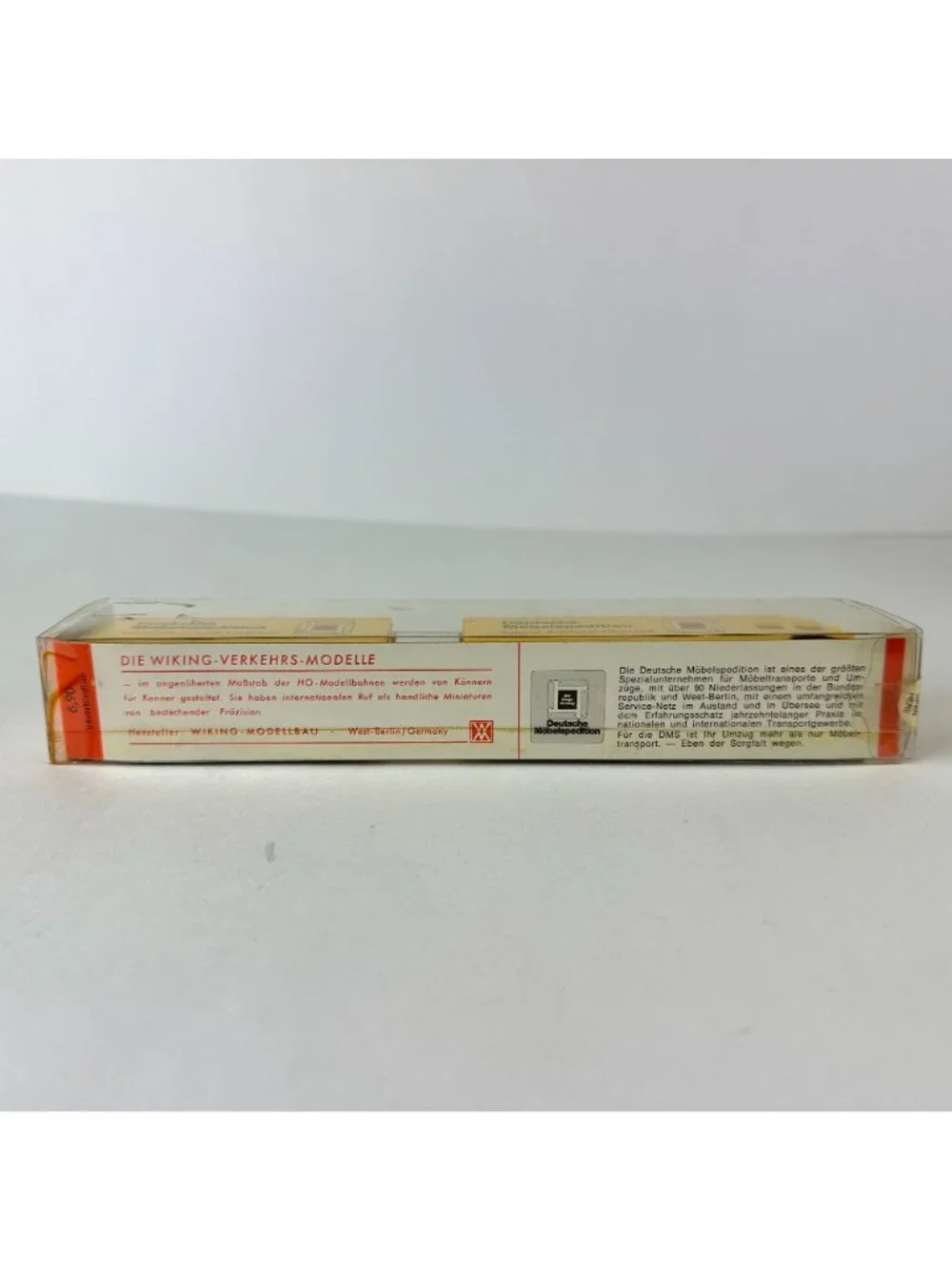 Wiking Möbel Ferntransport Model Truck Set 500 Yellow
